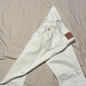 White Levi Jeans